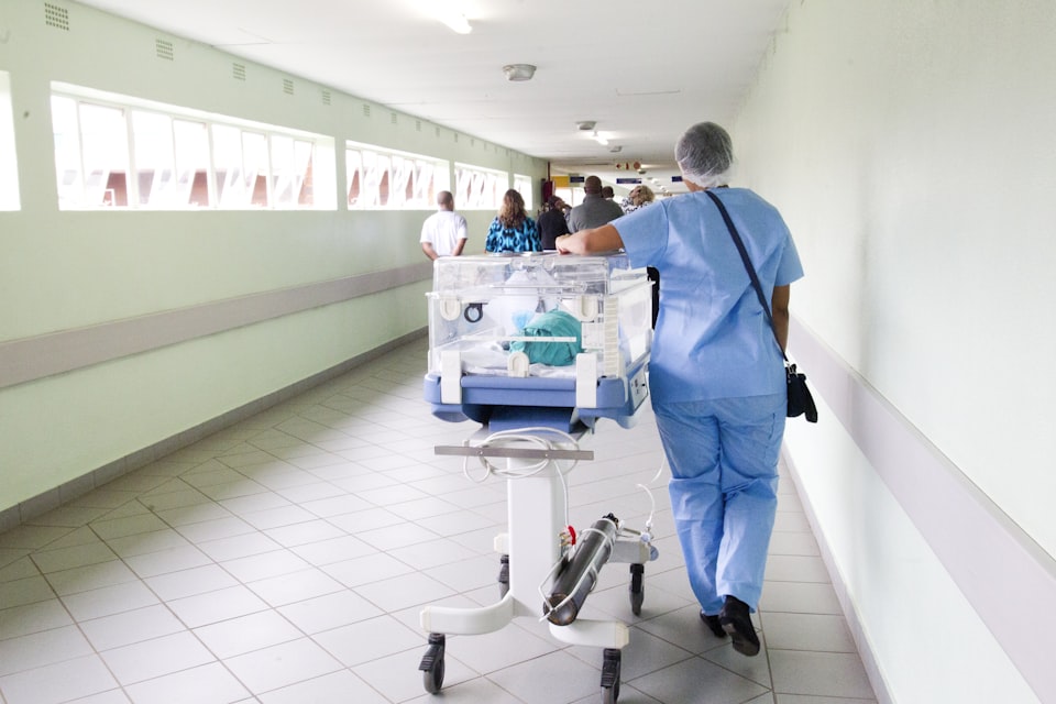 Healthcare team moving a controlled shipment through a receiving facility